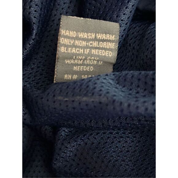 Kate & Mallory Blue Zip Up Motto Jacket - Picture 7 of 7